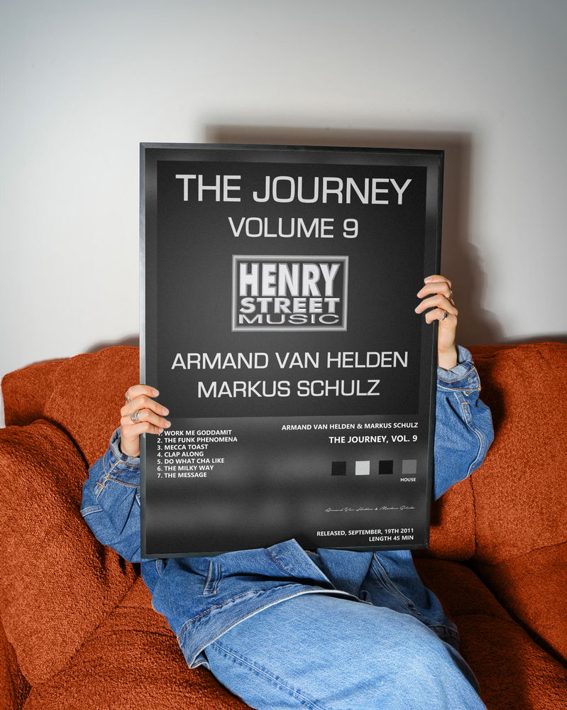 Music poster: Armand Van Helden Markus Schulz - The Journey Vol 9
