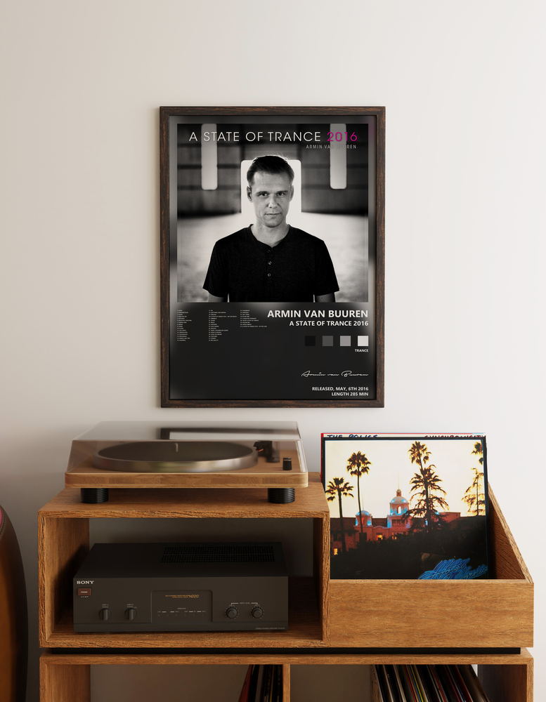 Music poster: Armin van Buuren - A State of Trance 2016