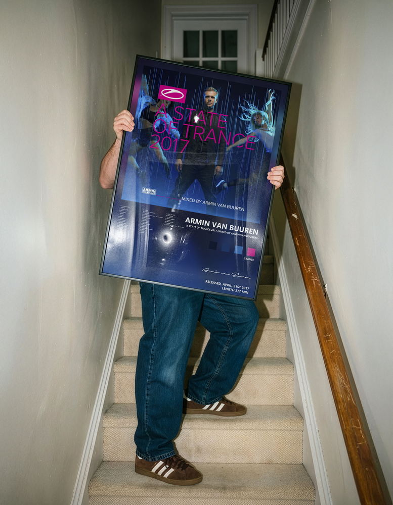 Music poster: Armin van Buuren - A State of Trance 2017 Mixed By Armin van Buuren
