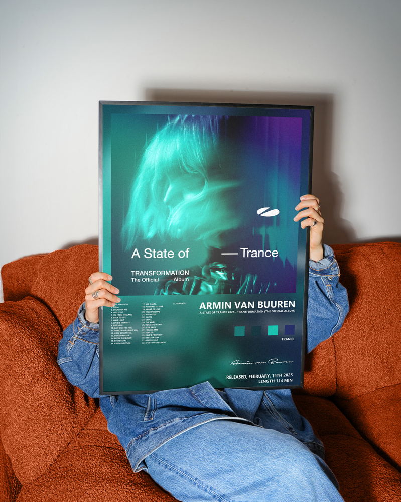 Music poster: Armin van Buuren - A State of Trance 2025 - Transformation The Official Album