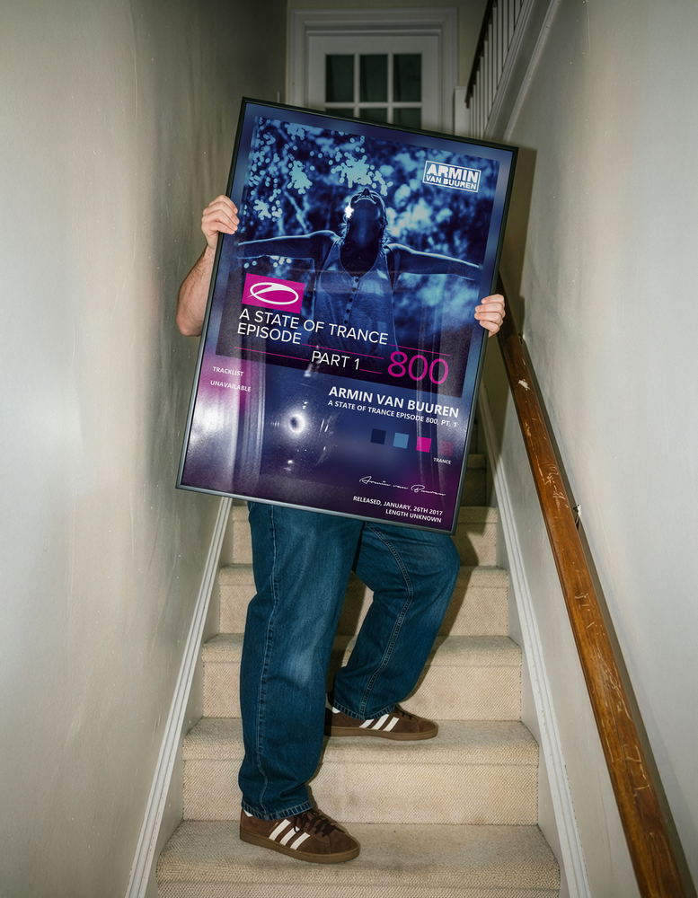 Music poster: Armin van Buuren - A State of Trance Episode 800 Pt 1