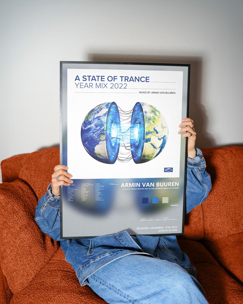 Music poster: Armin van Buuren - A State of Trance Year Mix 2022 DJ Mix Mixed by Armin Van Buuren