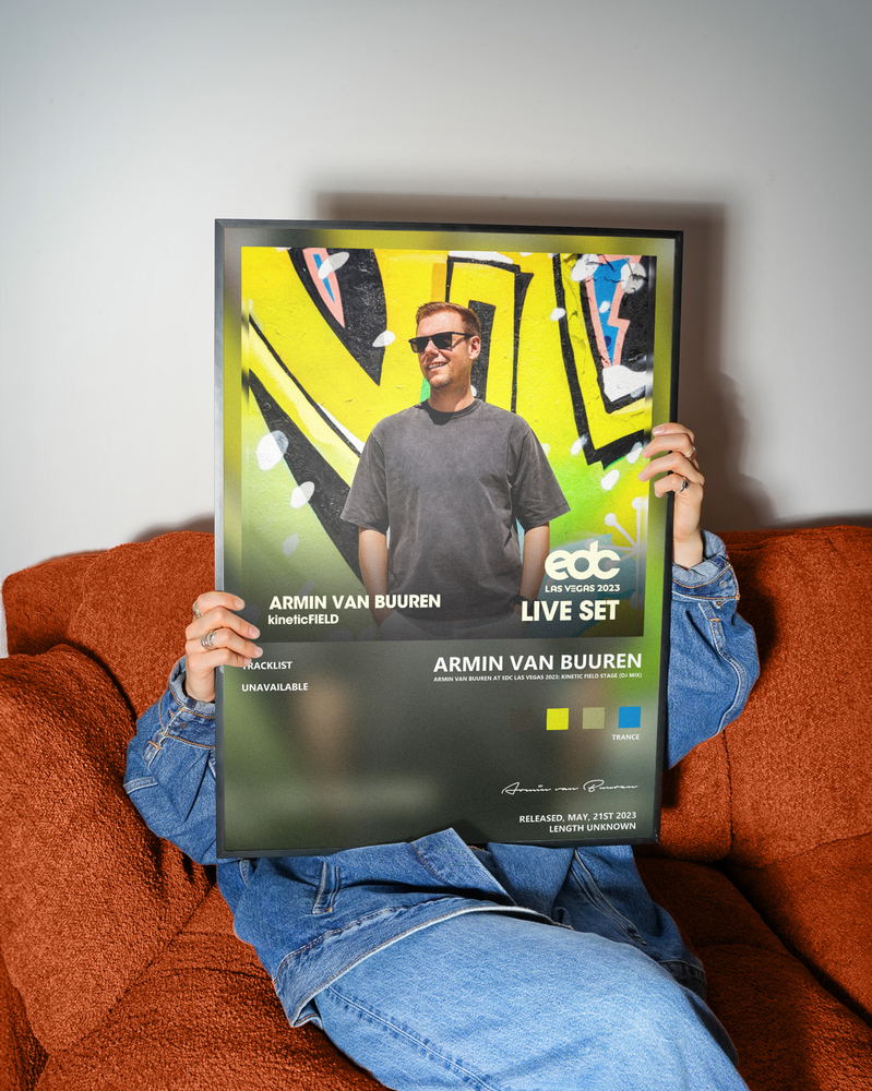 Music poster: Armin van Buuren - Armin van Buuren at EDC Las Vegas 2023 Kinetic Field Stage DJ Mix