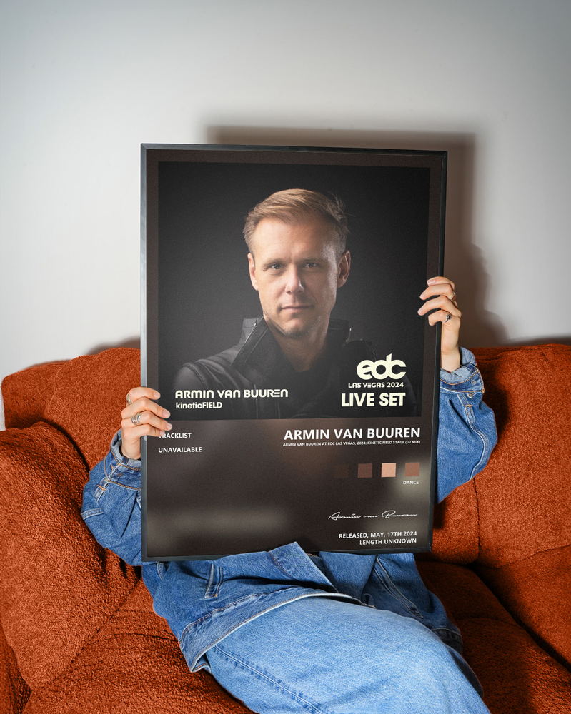 Music poster: Armin van Buuren - Armin van Buuren at EDC Las Vegas 2024 Kinetic Field Stage DJ Mix