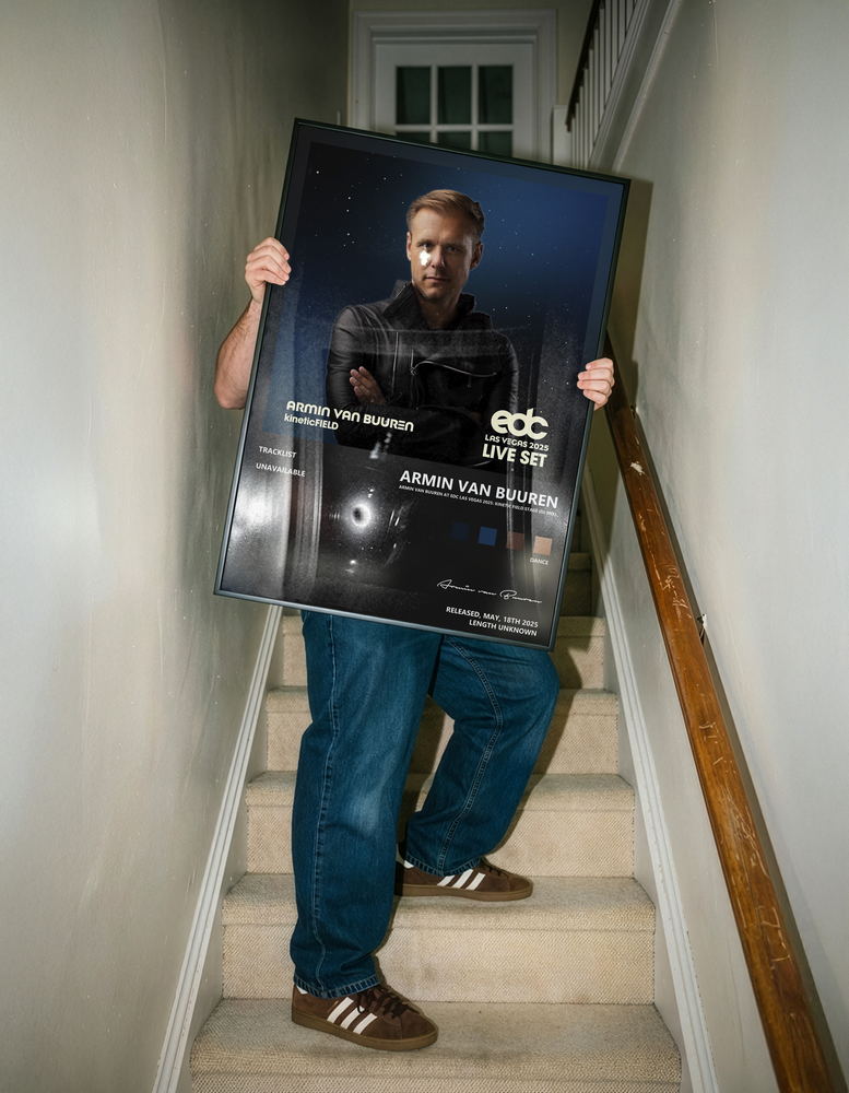 Music poster: Armin van Buuren - Armin van Buuren at EDC Las Vegas 2025 Kinetic Field Stage DJ Mix