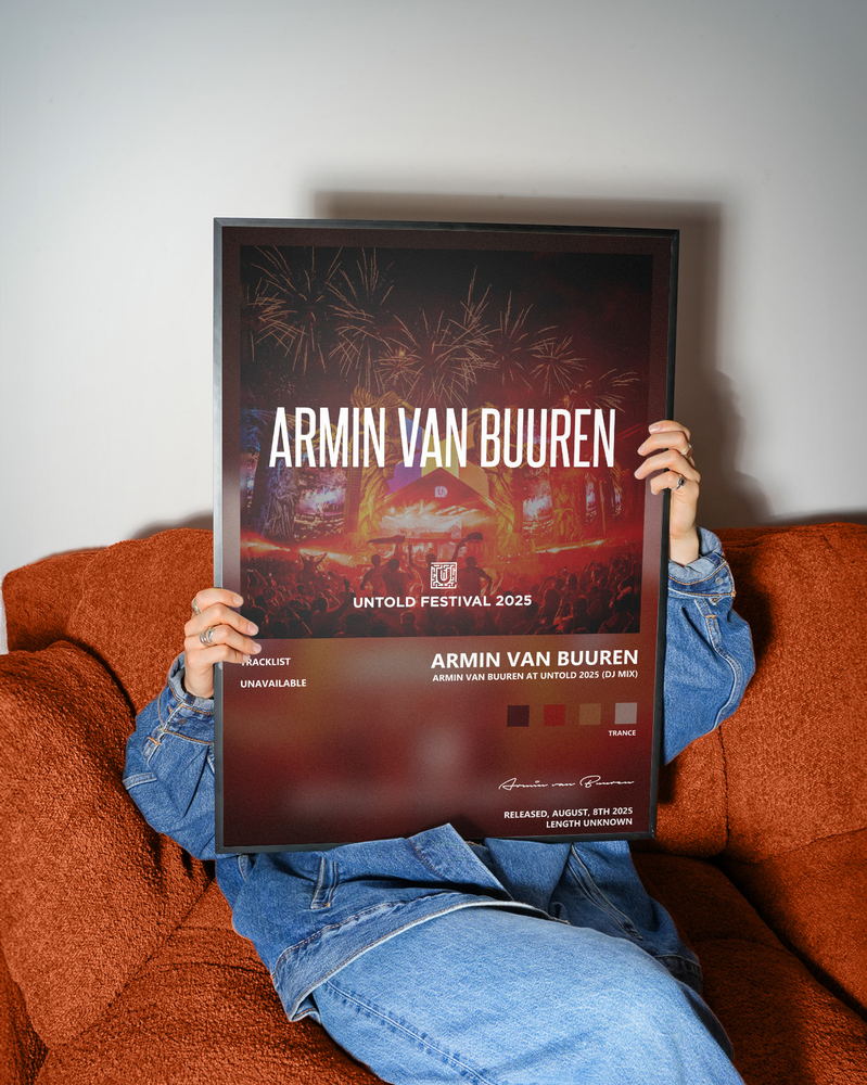 Music poster: Armin van Buuren - Armin van Buuren at UNTOLD 2025 DJ Mix