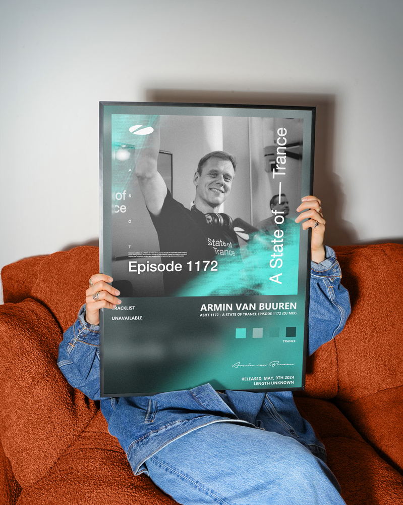 Music poster: Armin van Buuren - Asot 1172 - A State of Trance Episode 1172 DJ Mix