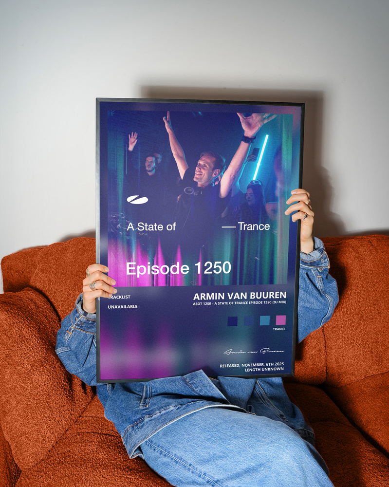 Music poster: Armin van Buuren - Asot 1250 - A State of Trance Episode 1250 DJ Mix
