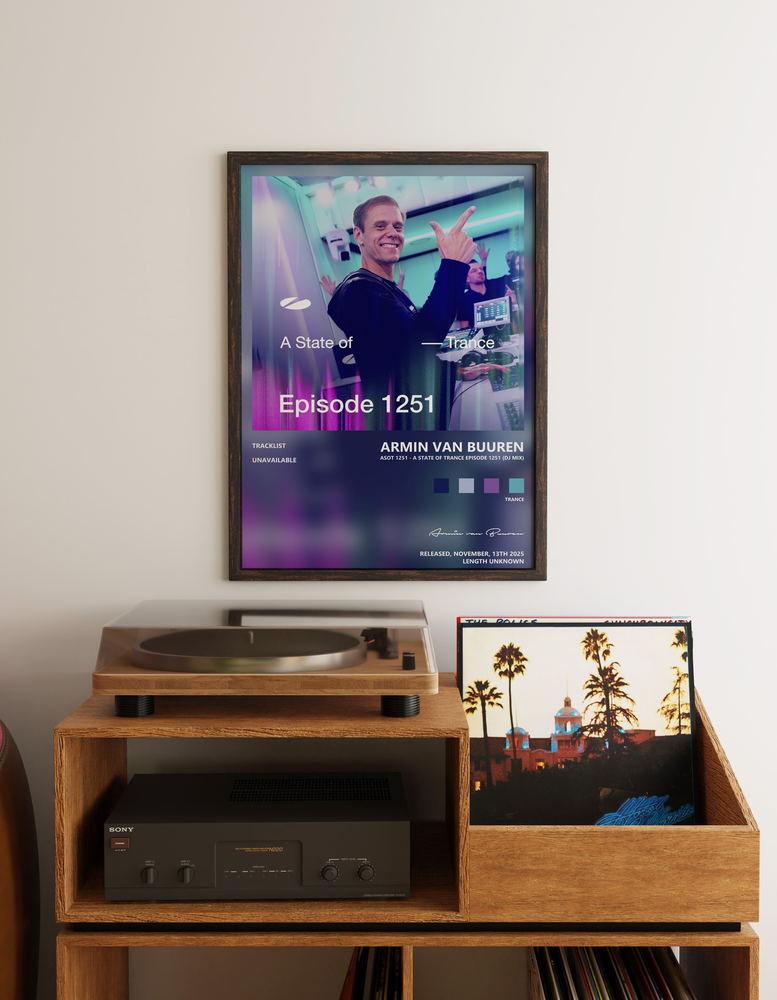 Music poster: Armin van Buuren - Asot 1251 - A State of Trance Episode 1251 DJ Mix