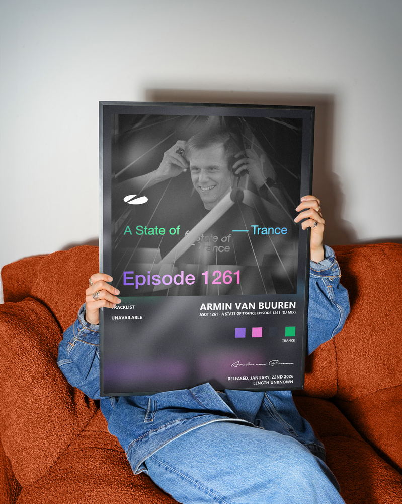 Music poster: Armin van Buuren - Asot 1261 - A State of Trance Episode 1261 DJ Mix