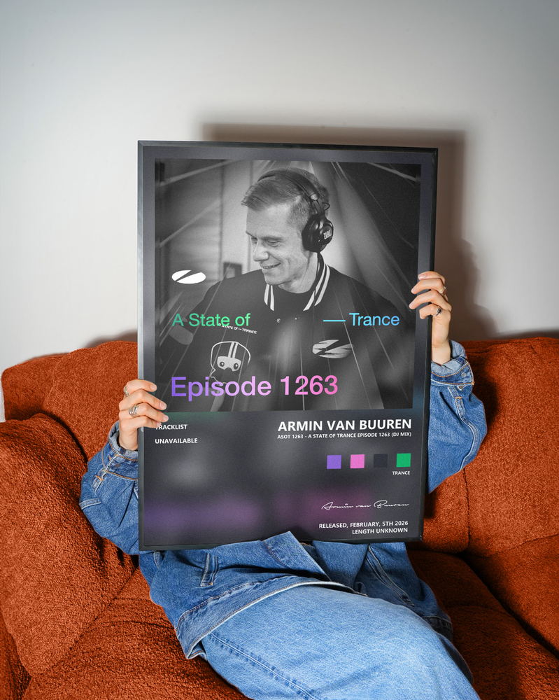 Music poster: Armin van Buuren - Asot 1263 - A State of Trance Episode 1263 DJ Mix