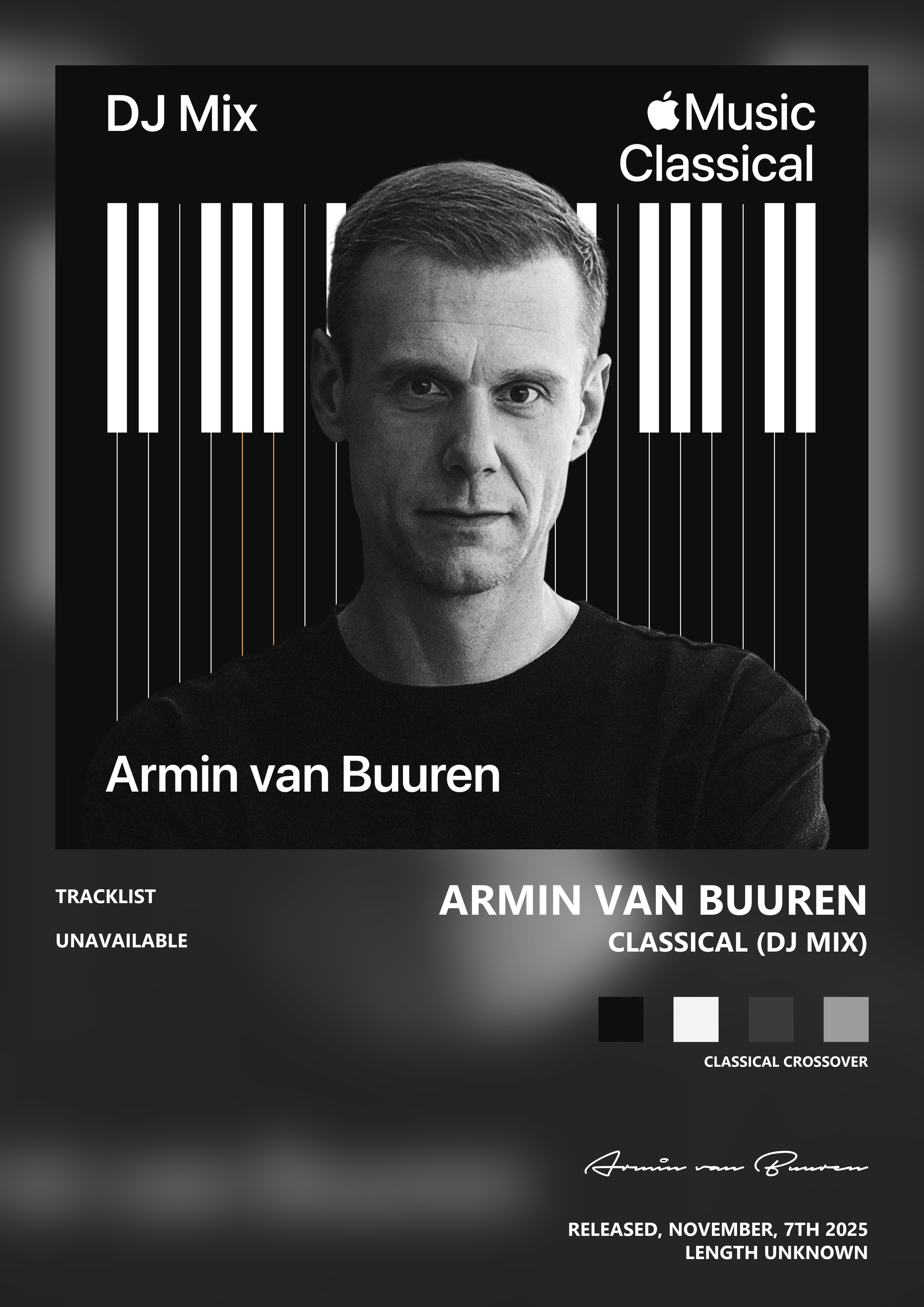 Music poster: Armin van Buuren - Classical DJ Mix
