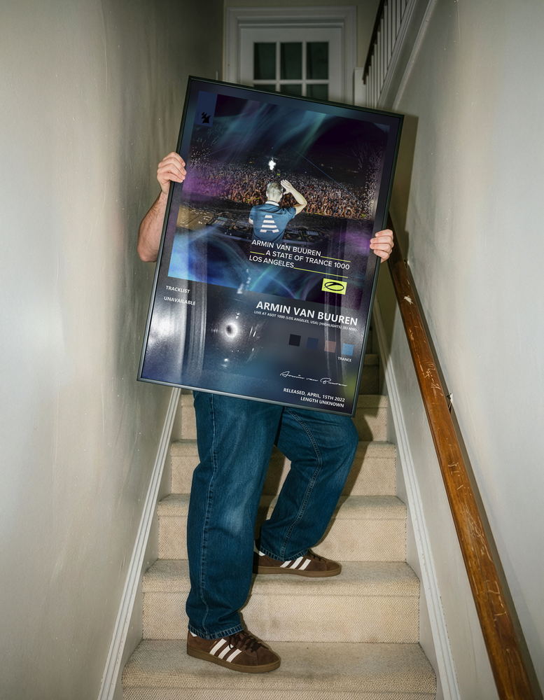 Music poster: Armin van Buuren - Live at Asot 1000 Los Angeles Usa Highlights DJ Mix
