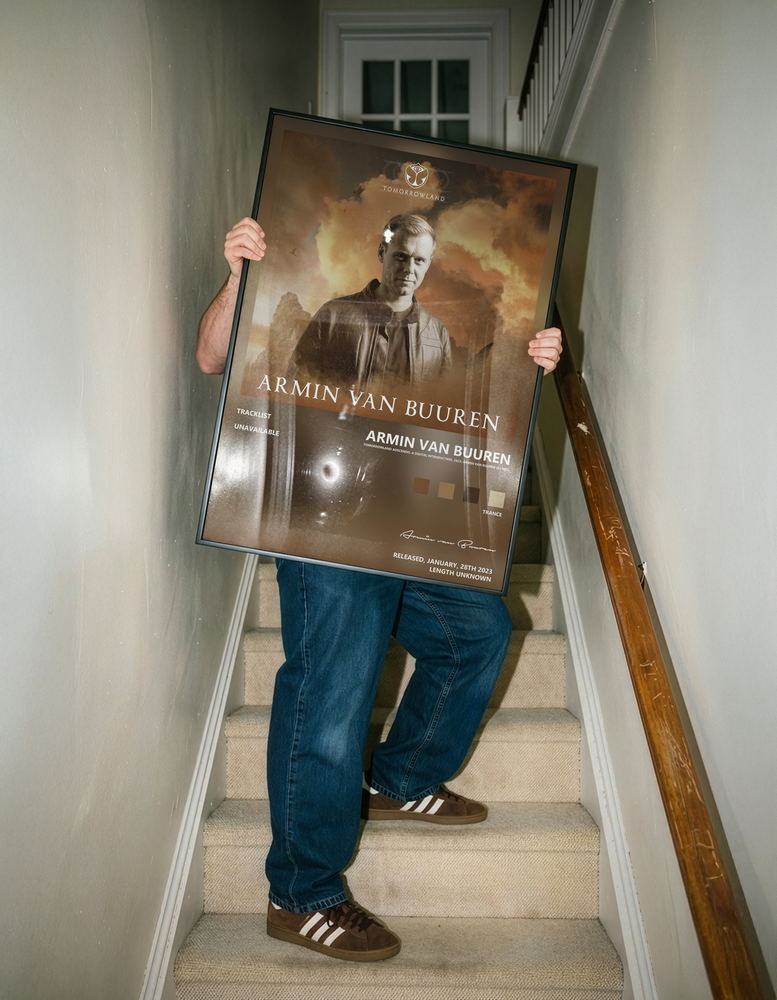 Music poster: Armin van Buuren - Tomorrowland Adscendo A Digital Introduction 2023 Armin van Buuren DJ Mix