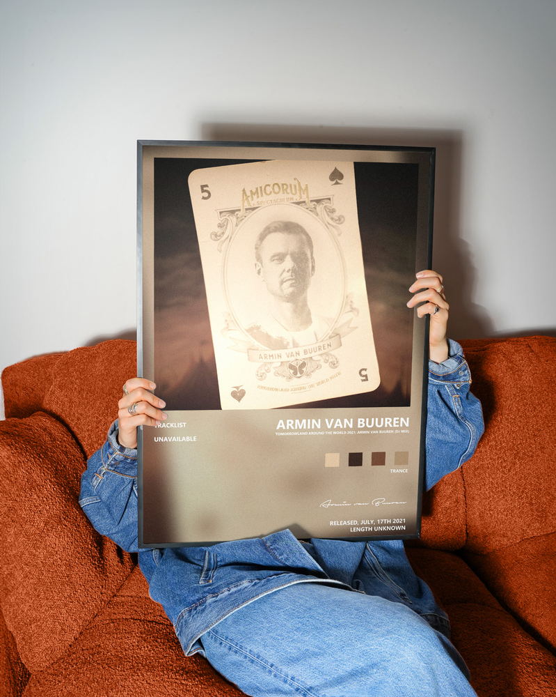 Music poster: Armin van Buuren - Tomorrowland Around The World 2021 Armin van Buuren DJ Mix