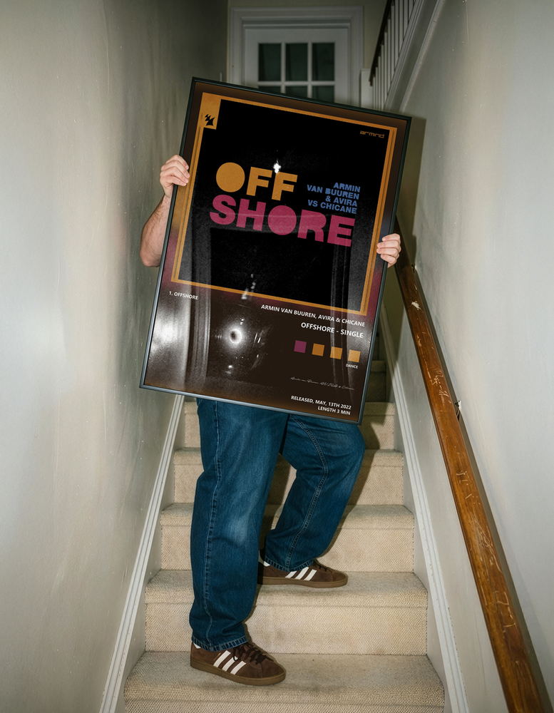 Music poster: Armin van Buuren AVIRA Chicane - Offshore - Single