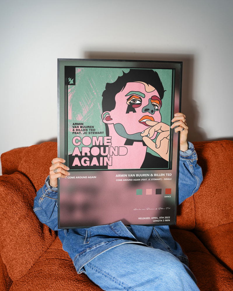 Music poster: Armin van Buuren Billen Ted - Come Around Again feat JC Stewart - Single