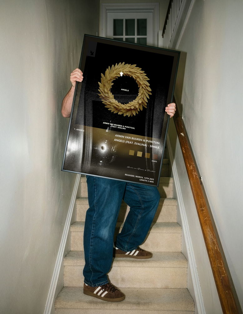 Music poster: Armin van Buuren Punctual - Angels feat EVALINA - Single