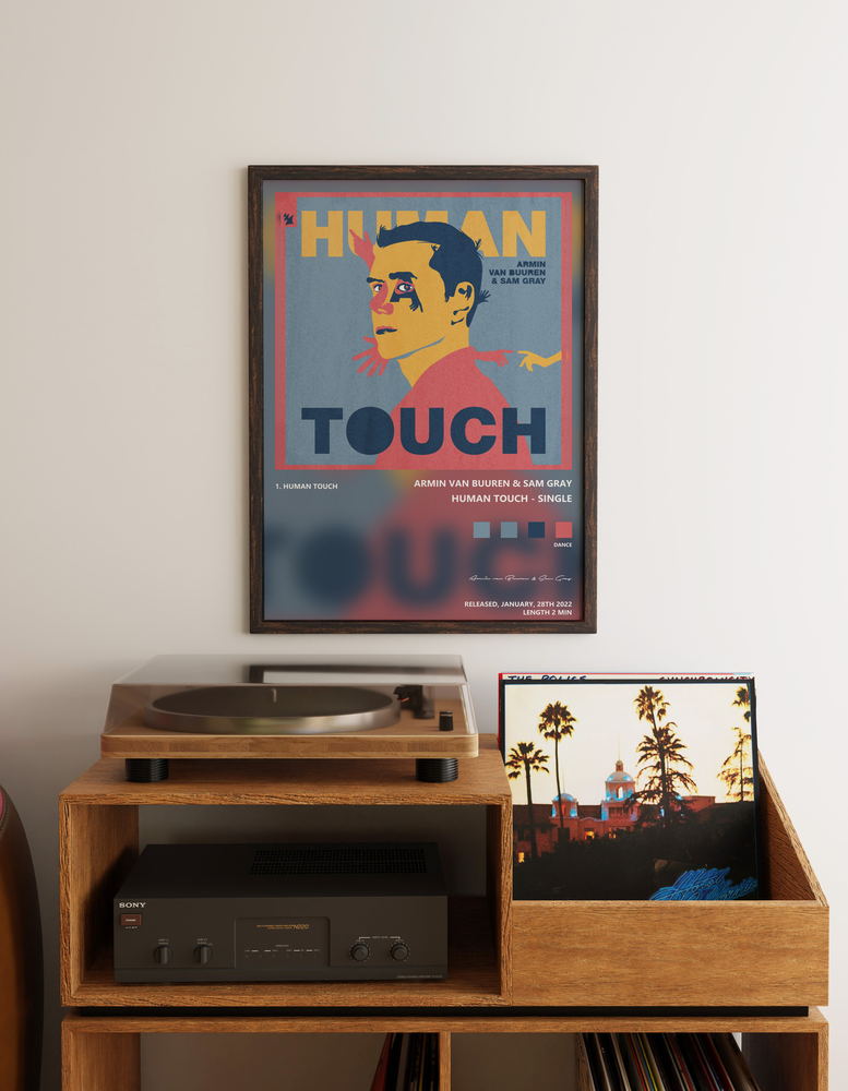 Music poster: Armin van Buuren Sam Gray - Human Touch - Single
