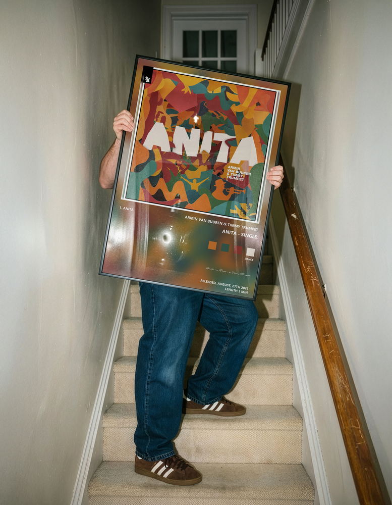Music poster: Armin van Buuren Timmy Trumpet - Anita - Single