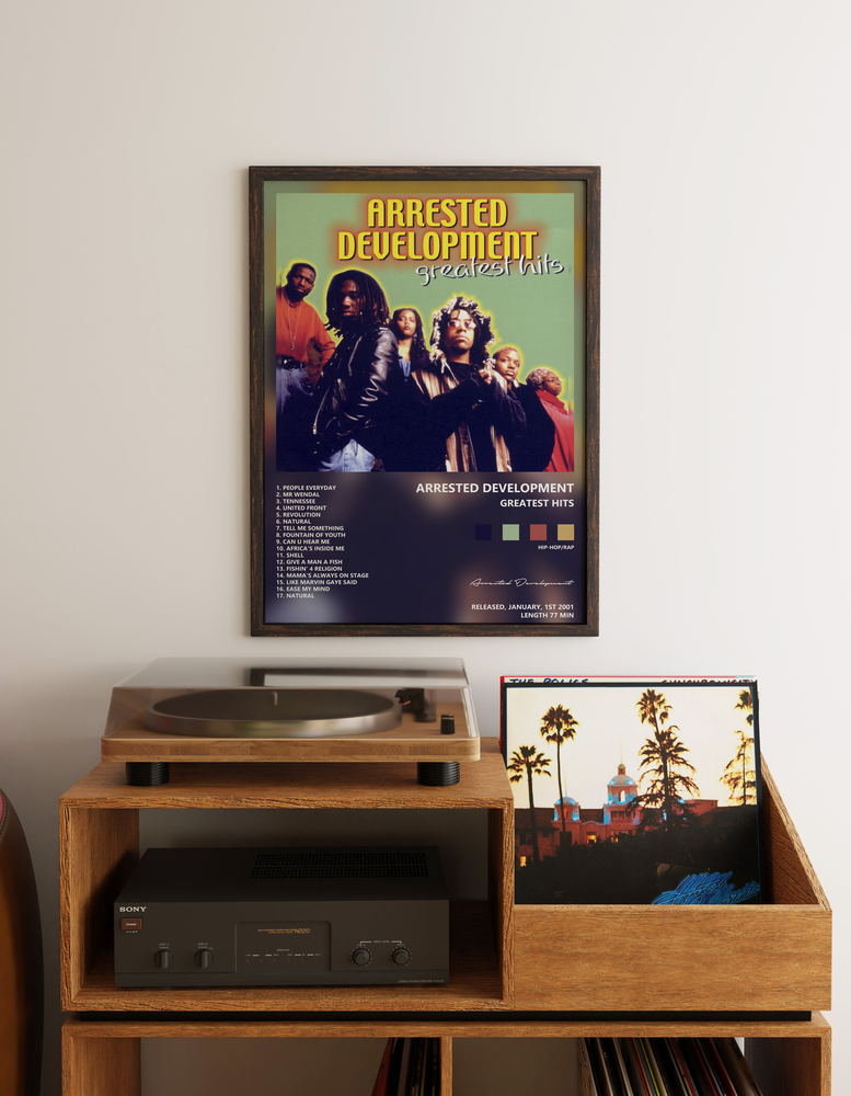 Music poster: Arrested Development - Greatest Hits