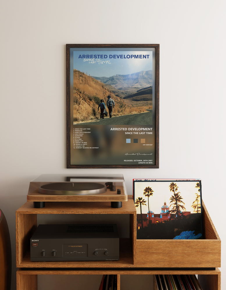 Music poster: Arrested Development - Since the Last Time
