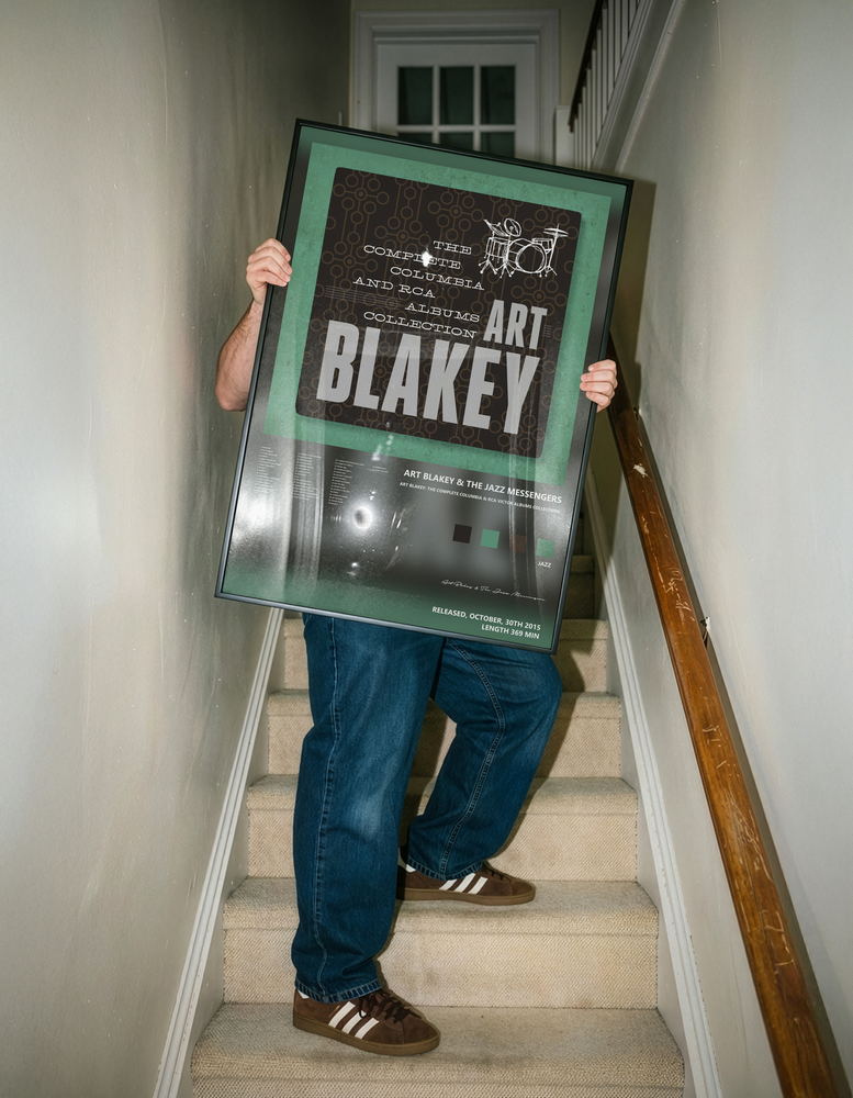 Music poster: Art Blakey The Jazz Messengers - Art Blakey The Complete Columbia RCA Victor Albums Collectiion