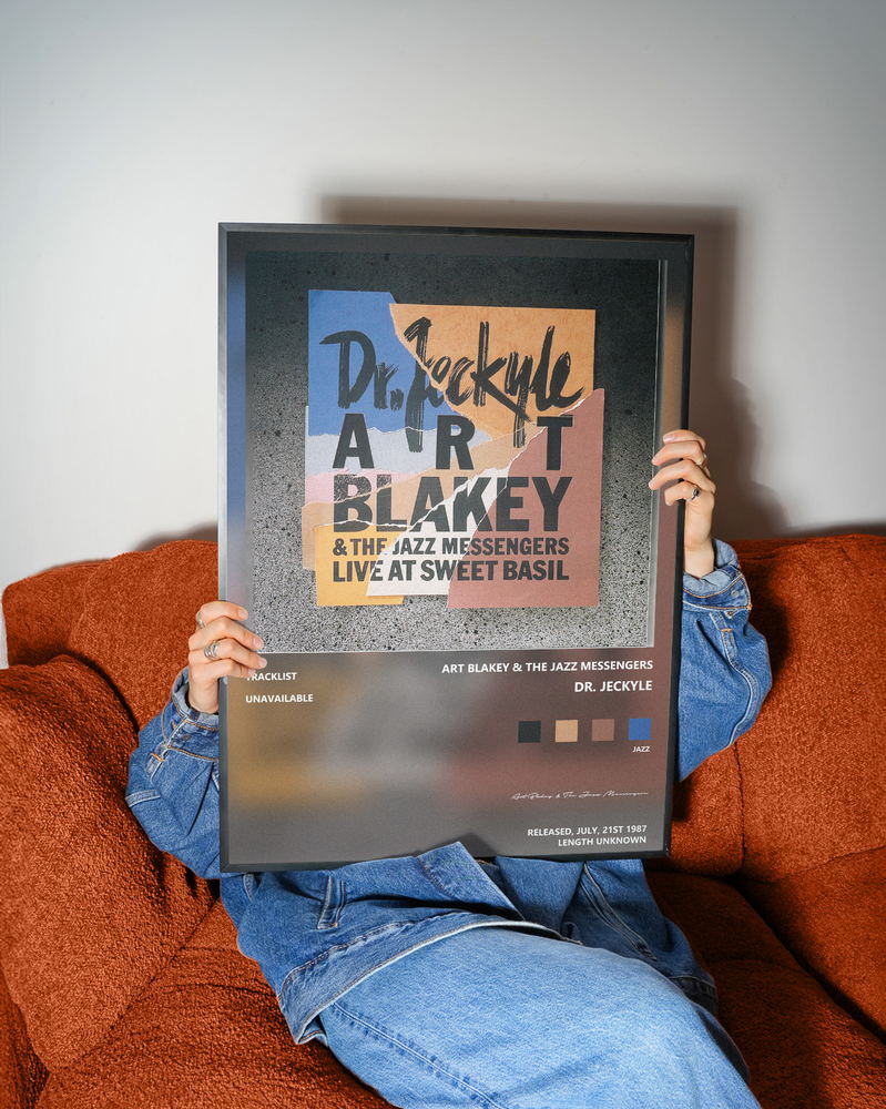 Music poster: Art Blakey The Jazz Messengers - Dr Jeckyle
