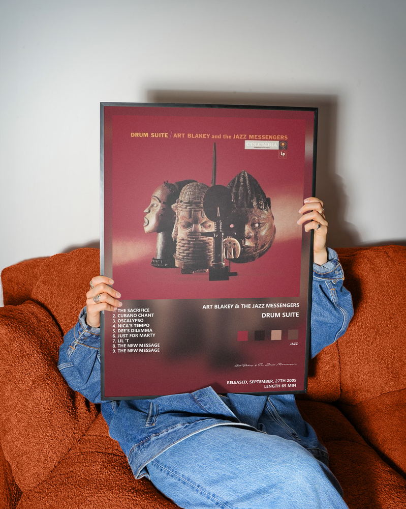 Music poster: Art Blakey The Jazz Messengers - Drum Suite