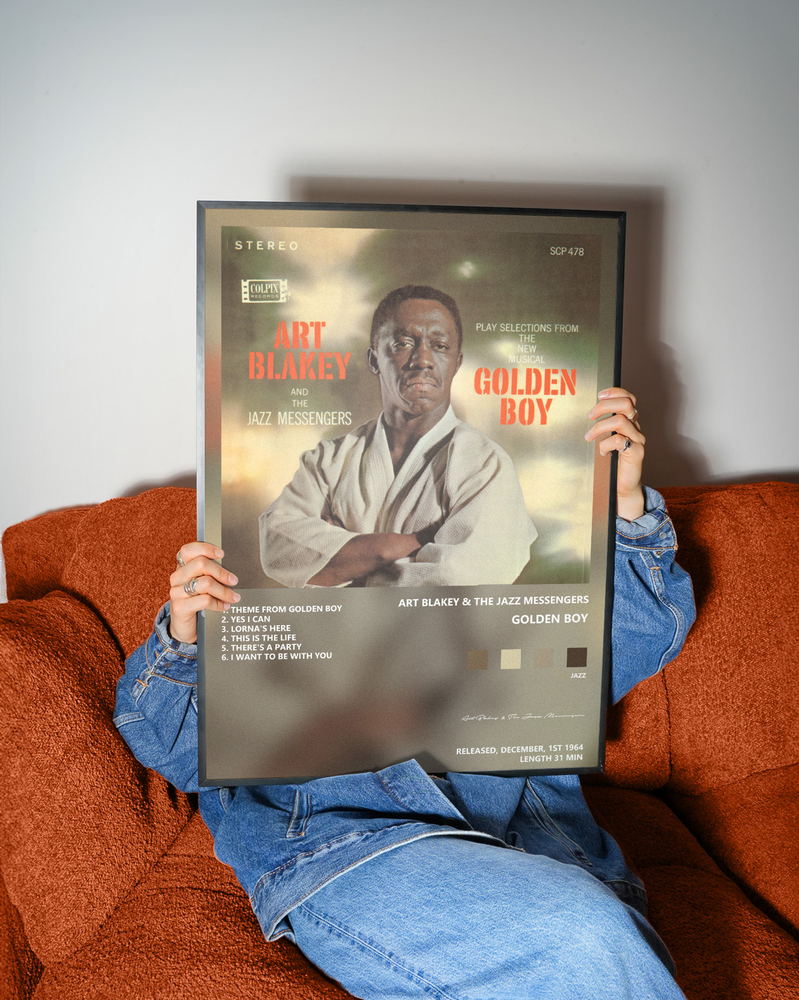 Music poster: Art Blakey The Jazz Messengers - Golden Boy