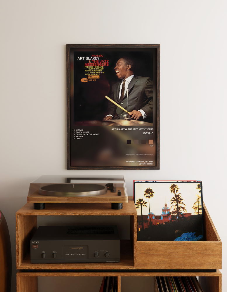 Music poster: Art Blakey The Jazz Messengers - Mosaic