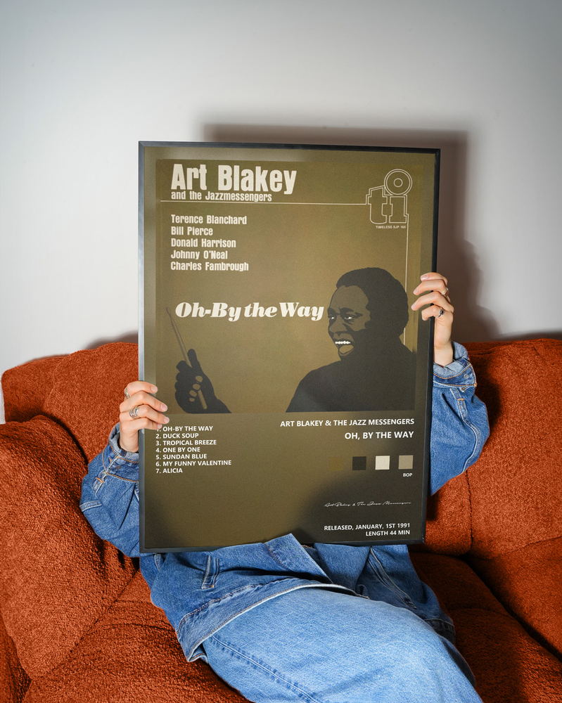 Music poster: Art Blakey The Jazz Messengers - Oh By the Way