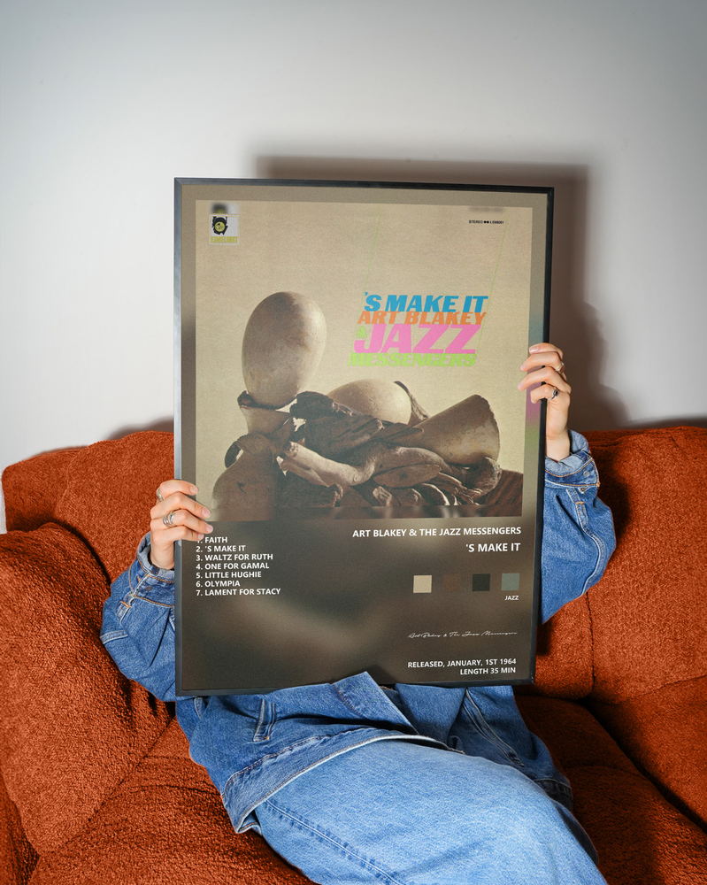 Music poster: Art Blakey The Jazz Messengers - S Make It