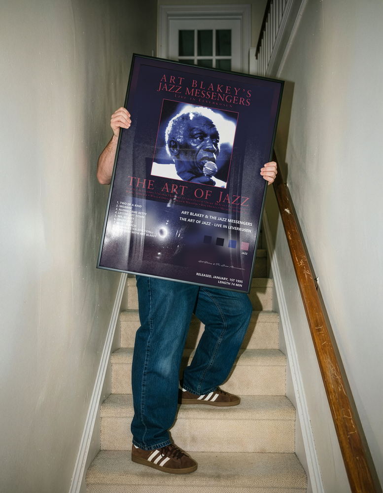 Music poster: Art Blakey The Jazz Messengers - The Art of Jazz - Live in Leverkusen