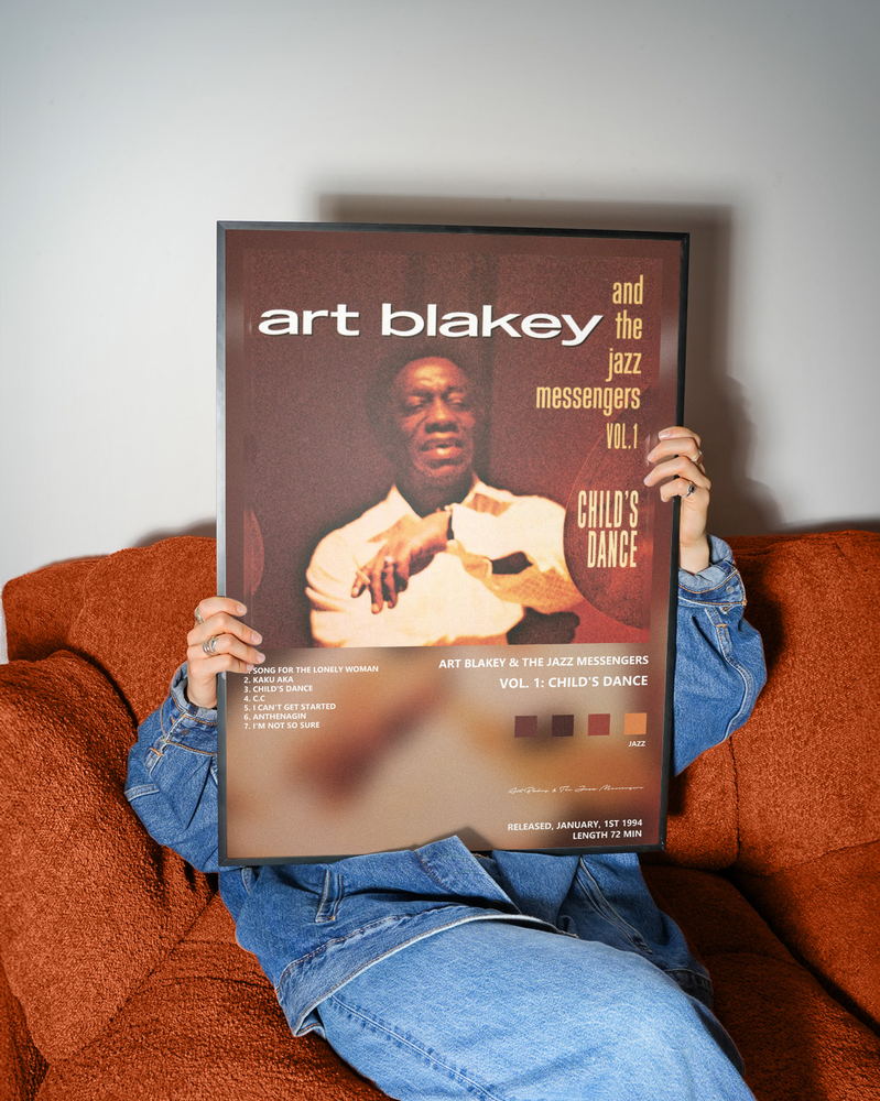Music poster: Art Blakey The Jazz Messengers - Vol 1 Childs Dance