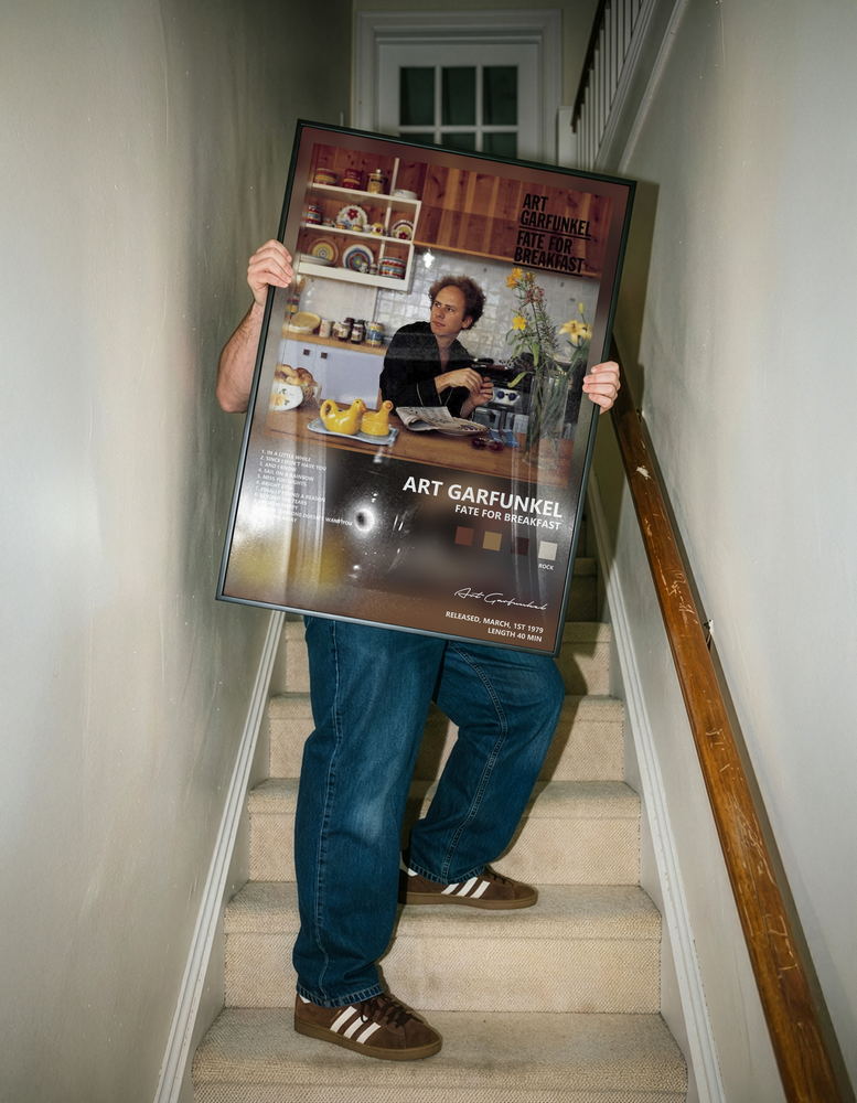 Music poster: Art Garfunkel - Fate for Breakfast