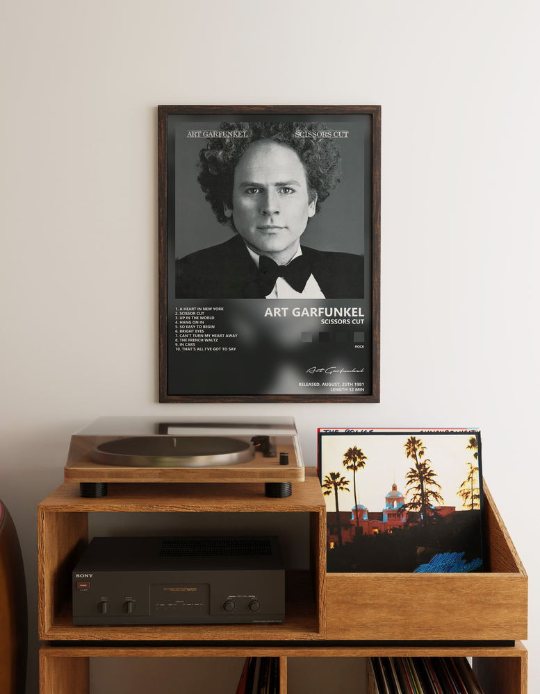 Music poster: Art Garfunkel - Scissors Cut