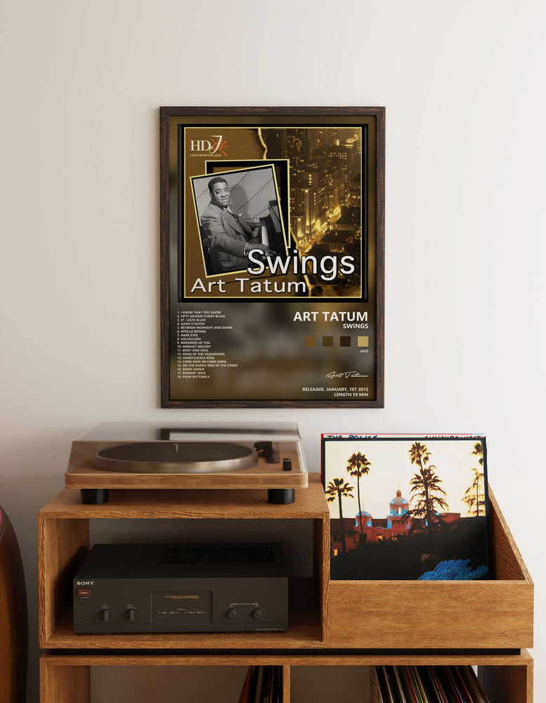 Music poster: Art Tatum - Swings