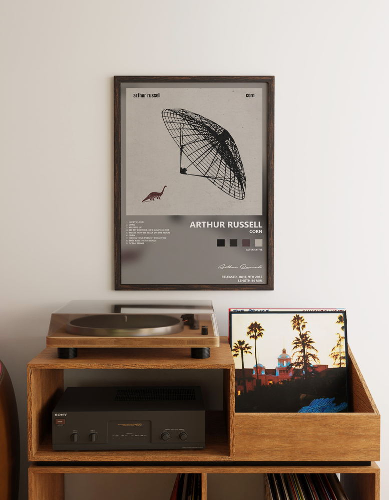 Music poster: Arthur Russell - Corn