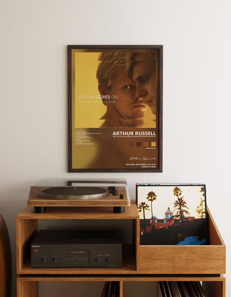Music poster: Arthur Russell - Keep the Lights On Original Motion Picture Soundtrack