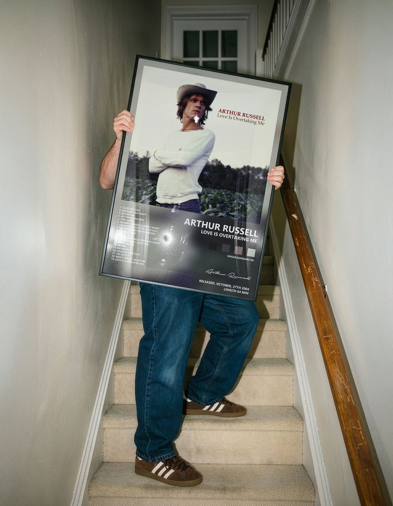 Music poster: Arthur Russell - Love Is Overtaking Me