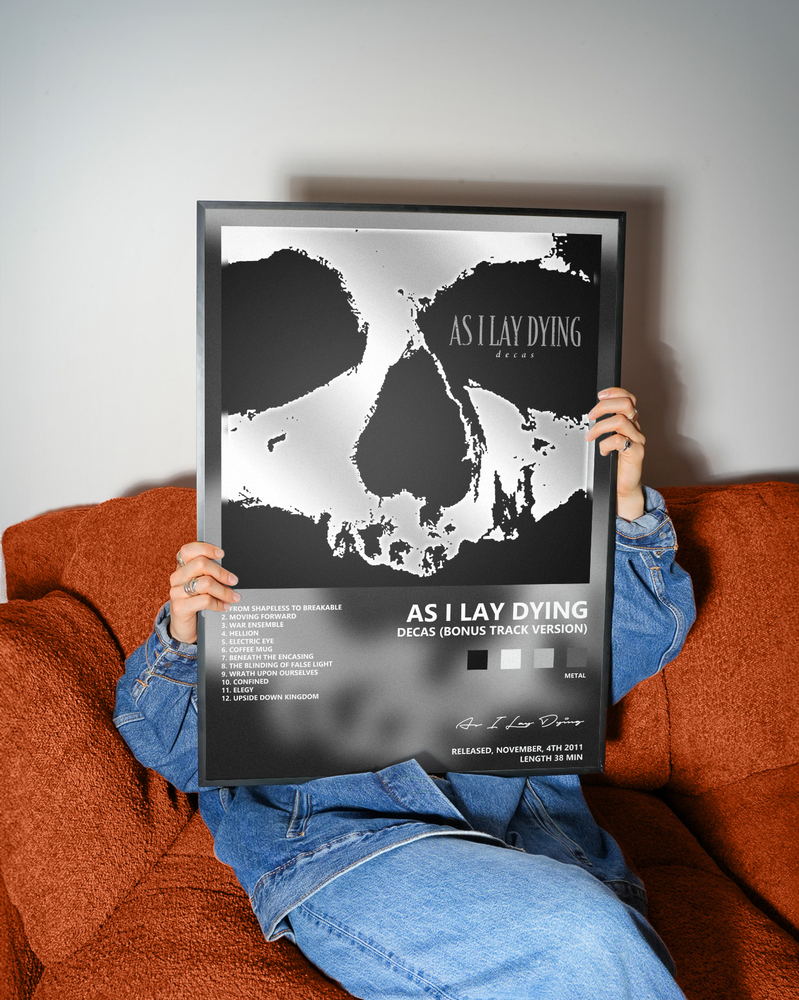 Music poster: As I Lay Dying - Decas Bonus Track Version