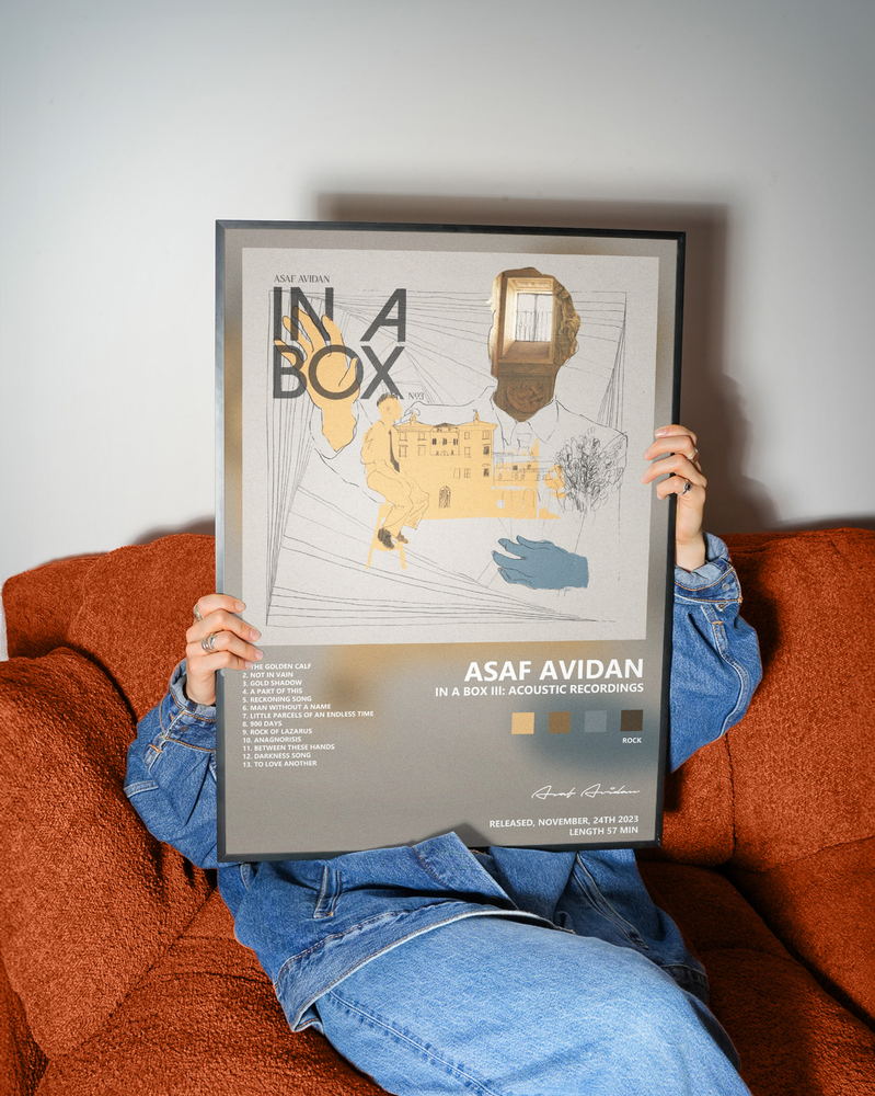 Music poster: Asaf Avidan - In A Box III Acoustic Recordings