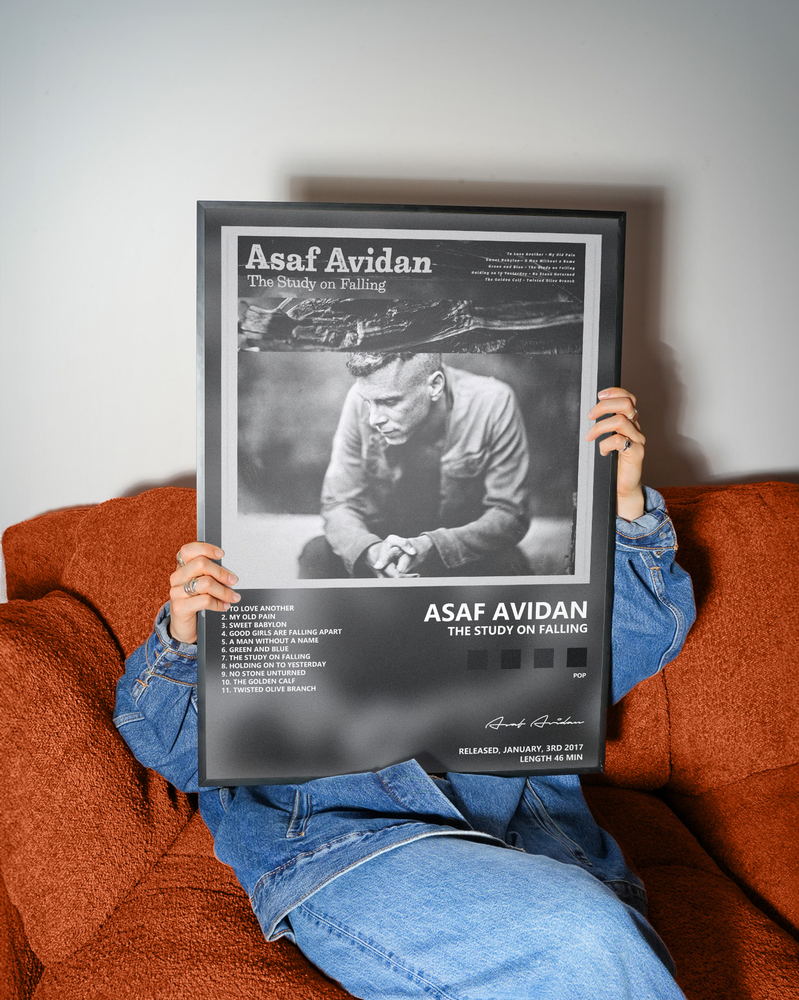 Music poster: Asaf Avidan - The Study On Falling
