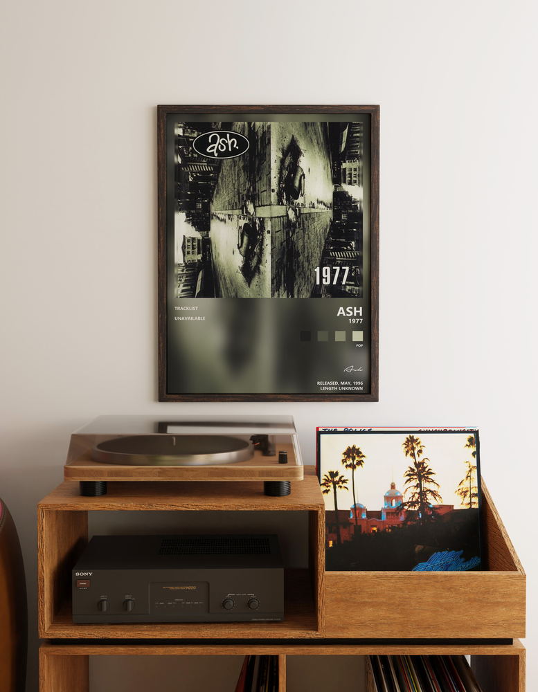 Music poster: Ash - 1977