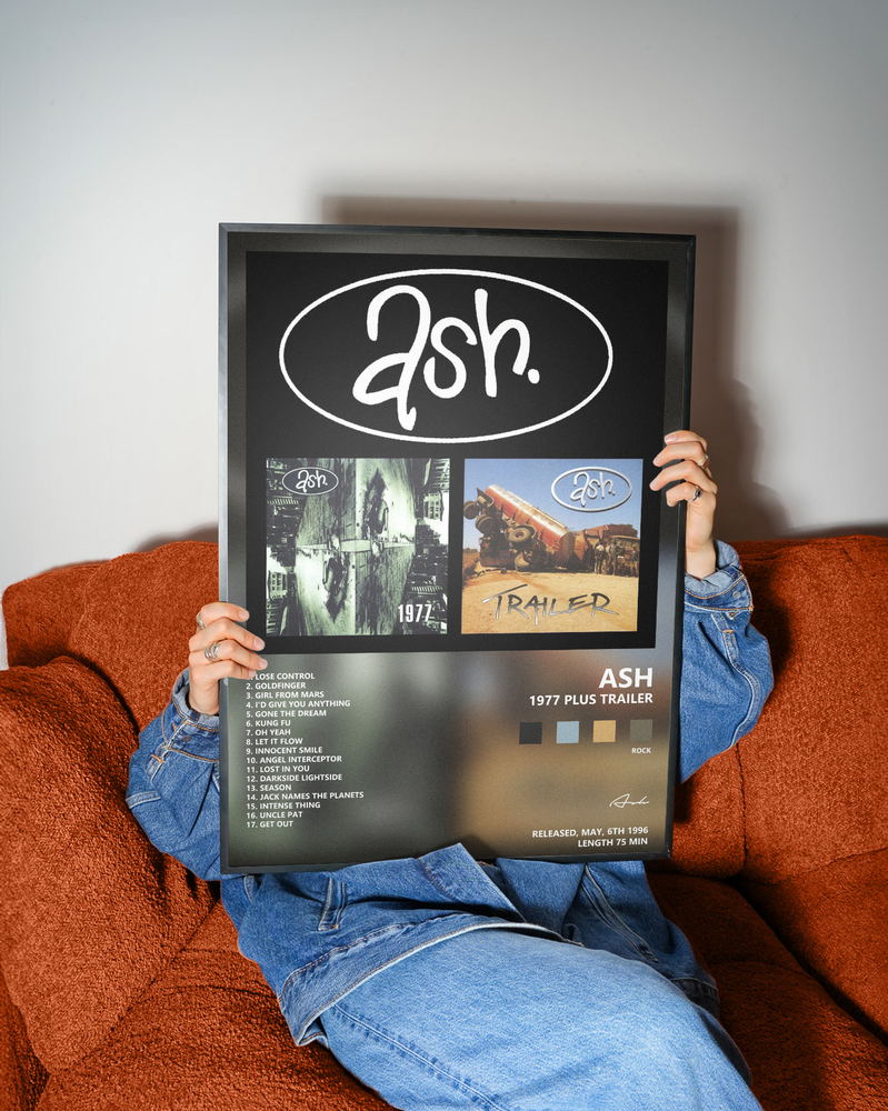 Music poster: Ash - 1977 Plus Trailer