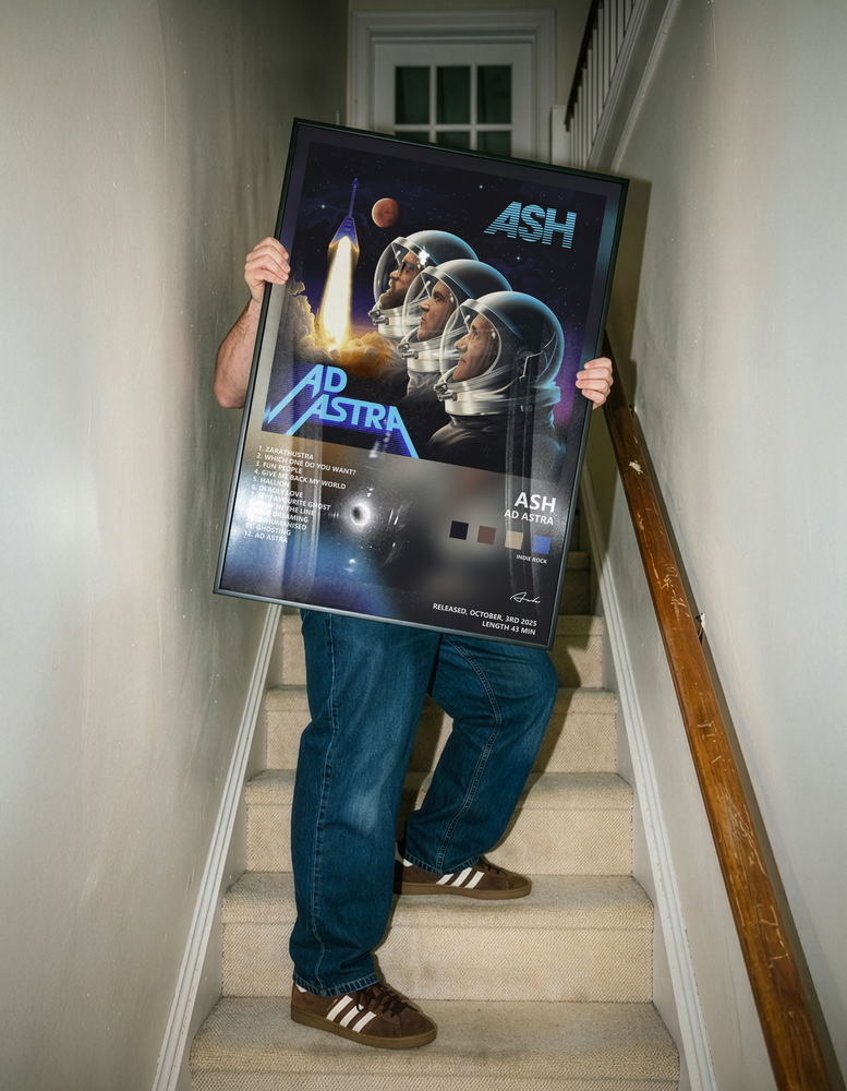 Music poster: Ash - Ad Astra
