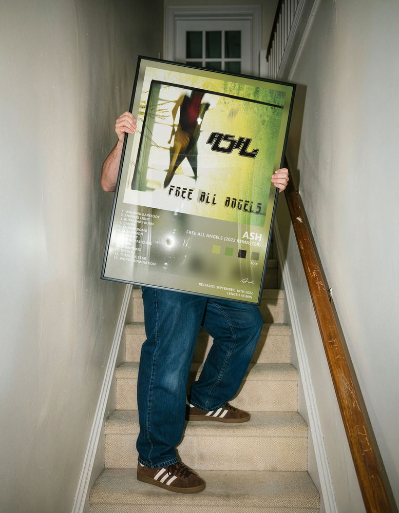 Music poster: Ash - Free All Angels 2022 Remaster