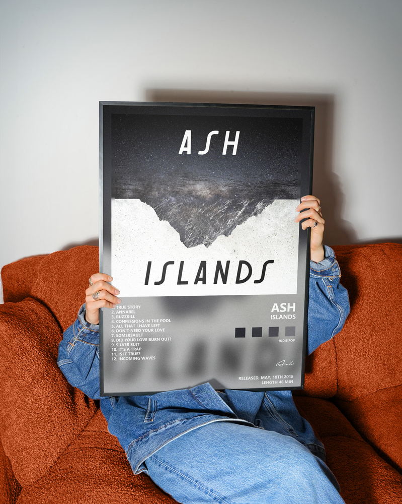 Music poster: Ash - Islands