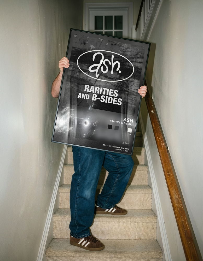 Music poster: Ash - Rarities B-sides